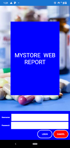 MyStore Web Report Screen 2