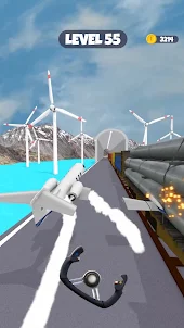 Sling Plane 3D - Sky Crash Jet