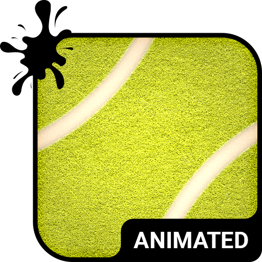 Tennis Animated Keyboard logo