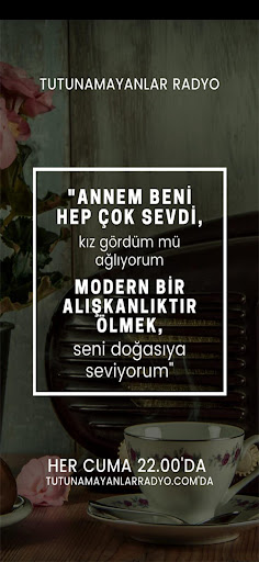 Android application Tutunamayanlar Radyo screenshort