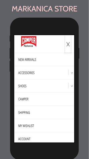 Android application Markanica Shop screenshort