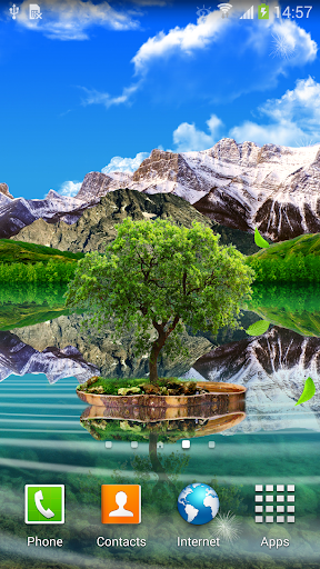 Landscape Live Wallpaper Lite Screen 2