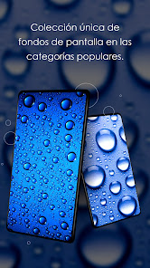 Captura de Pantalla 1 Fondos de pantalla de agua 4K android