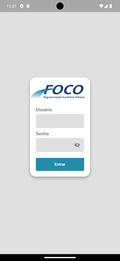 Android application Foco Reurb Oficial screenshort
