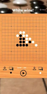 五子棋 : 五連勝