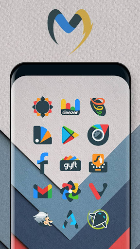 Material UI Dark Icon Pack Screen 2