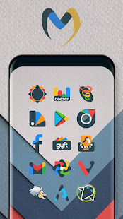 Material UI Dark Icon Pack v1.20 APK Patched