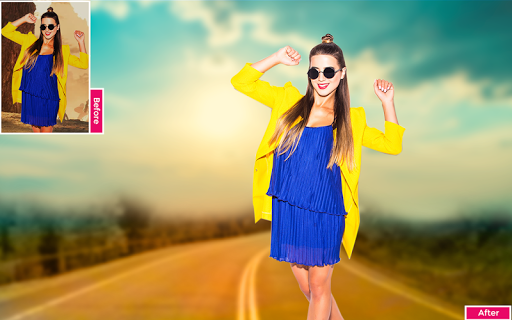 Sunframe -Auto Sunrise Sunset Beach background app