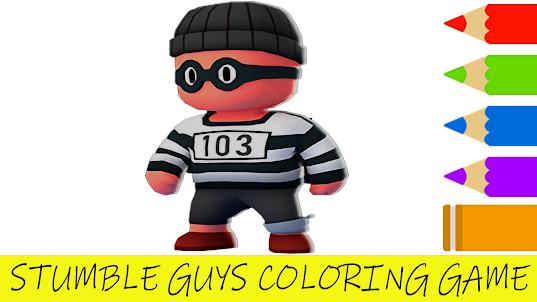 Stumble Guys 2: Coloring Game