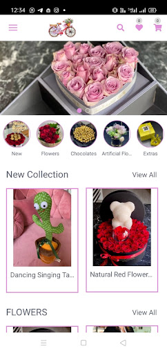 Android application Bae3atelward screenshort