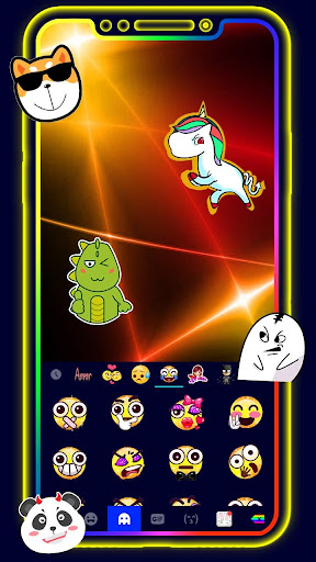 Flash Neon Color Theme Screen 3