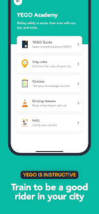 YEGO Mobility Screenshot