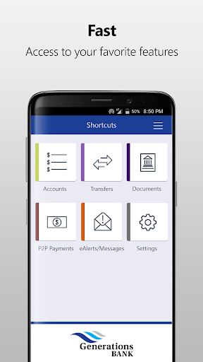 Generations Bank Mobile Screen 2