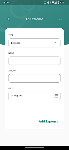Expense Tracker Screen 3