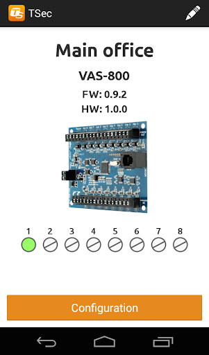 TSec WSync App Screen 2