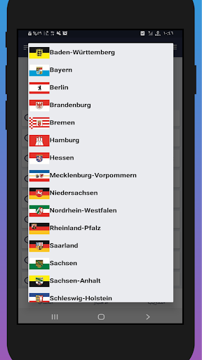 Android application Leben in Deutschland 300 frage screenshort