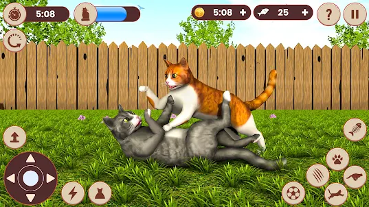 Virtual Pet Cat Simulator Game