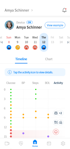 Android application AVAdin Family (Dexcom) screenshort