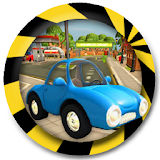 City Cartoon Car Racer icon
