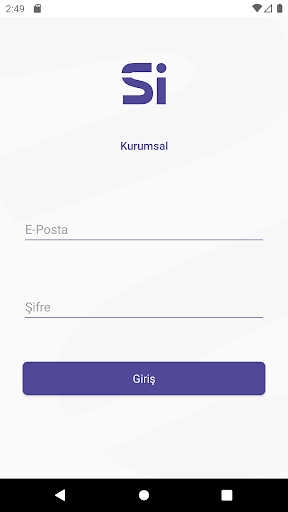 Android application Sipay Kurumsal screenshort