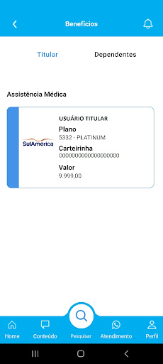 Portal do Beneficiário Lockton Screen 2