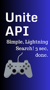Unite API Lookup
