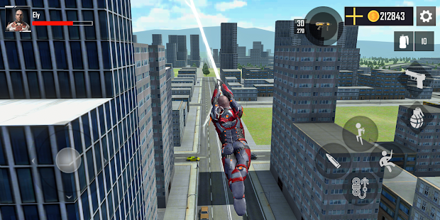 Super Hero Rope Crime City 1.11 APK screenshots 18