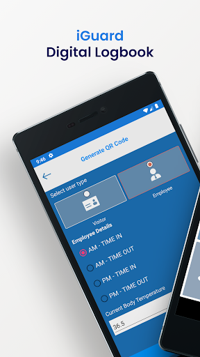 Android application Digital Logbook - iGuard screenshort