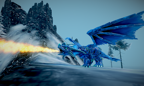 Ice Dragon Flight Simulator 3