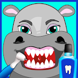Hippos Dentist Games icon