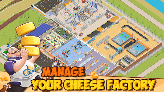 Idle Cheese Factory Tycoon