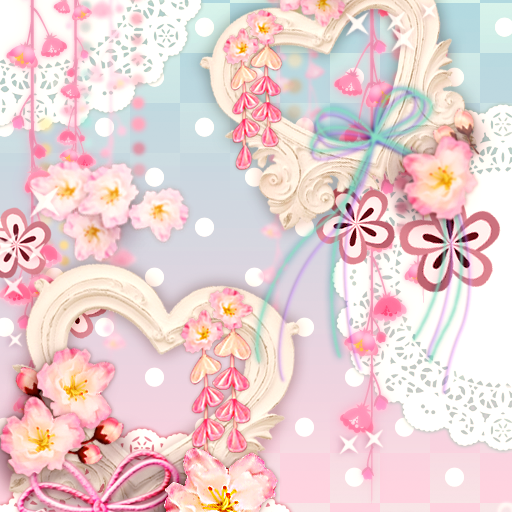 Japanese Lace Wallpaper Theme logo