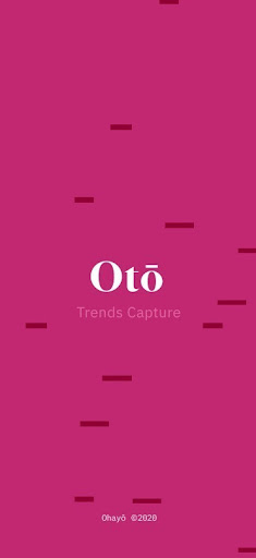 Android application Otō Trends Capture screenshort