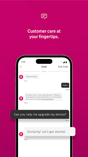 Screenshot of T-Mobile