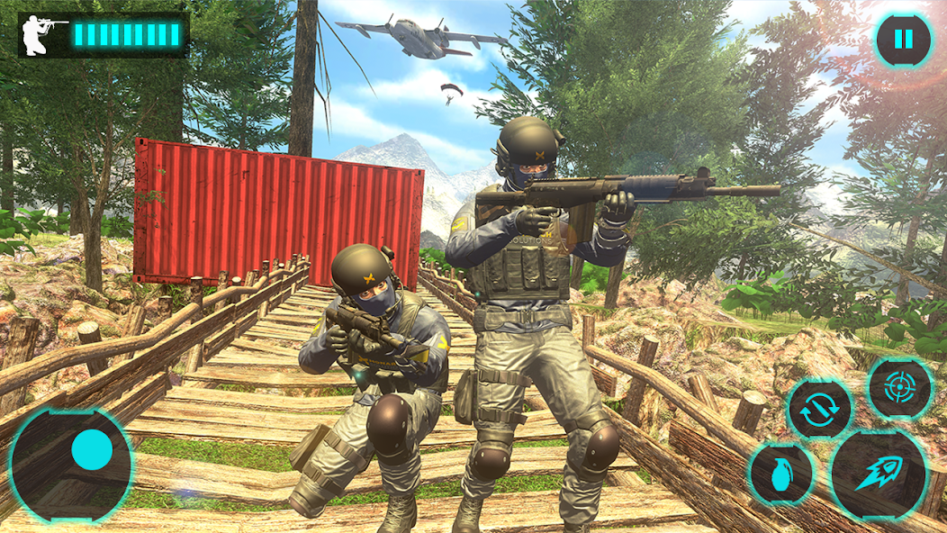 Call of FPS Shooting Modern Sniper Duty Ops Ver. 3 MOD APK, GOD MODE, DUMB ENEMY