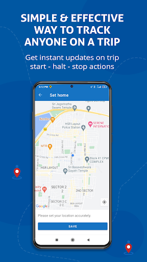 aWhere - GPS Track Sales Team Screen 2