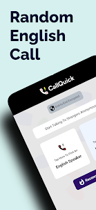 CallQuick: Random English Call
