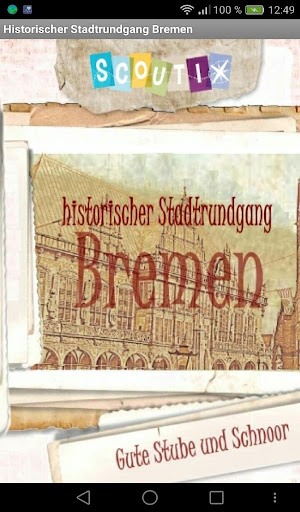 Android application Bremen, Demo Historischer Stad screenshort