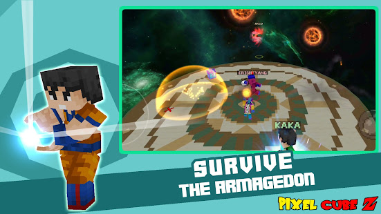 Pixel Cube Z Battle of Super Warriors Varies with device APK screenshots 8