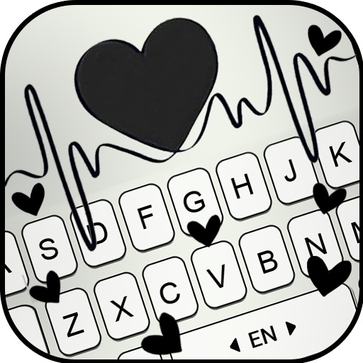 Black Heartbeat Theme  Icon