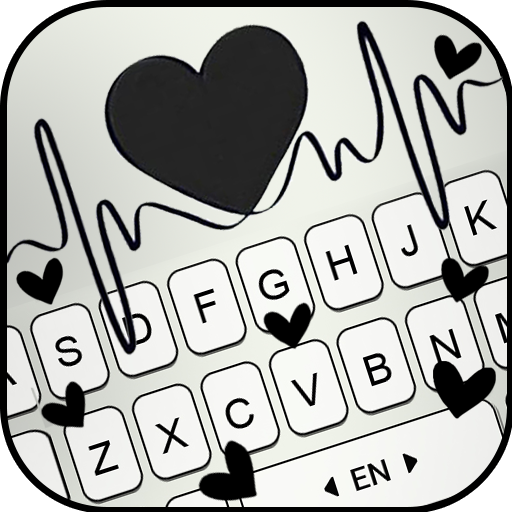 Black Heartbeat Theme 8.7.1_0621 Icon