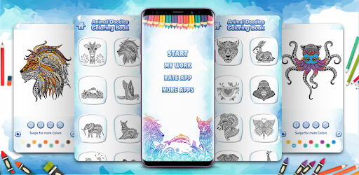 Download Animal Coloring Book Mandala Animal Pages Apps On Google Play