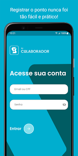 Android application Eu Colaborador screenshort