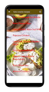 Keto Snacks Recipes 2.0.0 APK + Mod (Free purchase) for Android