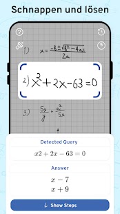 Math Scanner - Math Solutions Capture d'écran