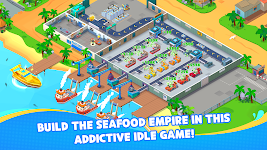screenshot of Seafood Inc - Tycoon, Idle