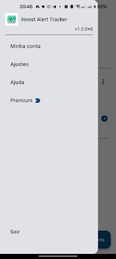 Invest Alerts Tracker Screen 2