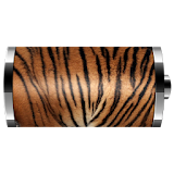 Tiger Skin: Battery Widget icon