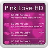 GO SMS Pink Love HD icon