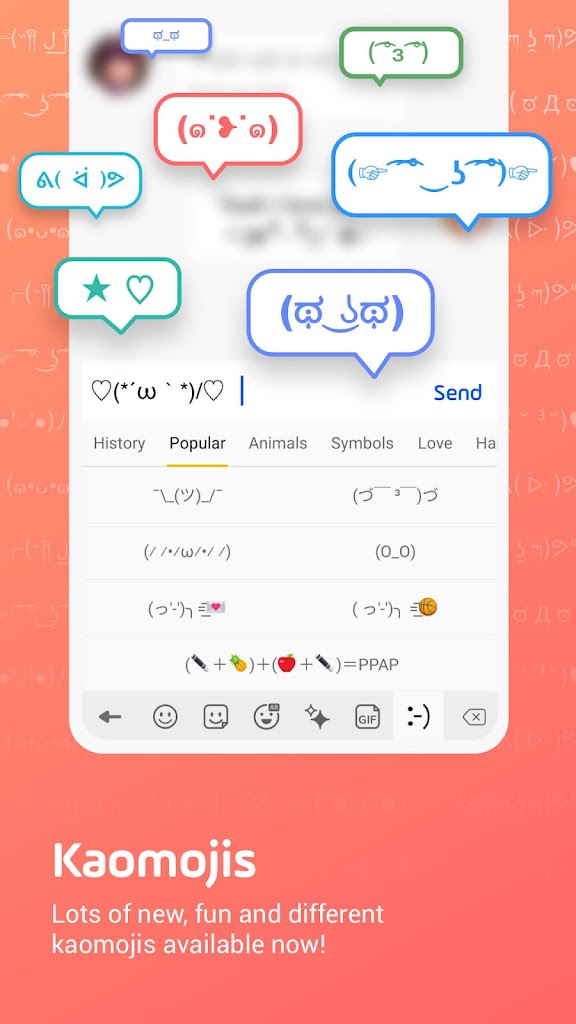 Facemoji Emoji Keyboard&Fonts Screenshot 4 Facemoji Emoji Keyboard&Fonts Screenshot 4